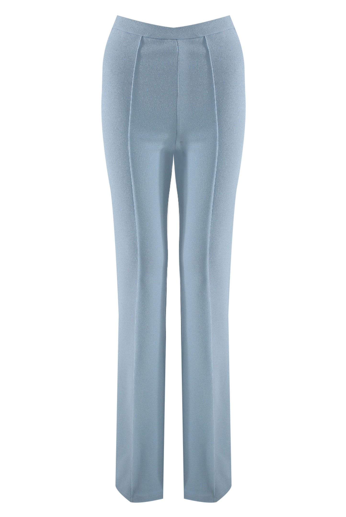 Billie Blue Tailored High Waist Flare Trousers