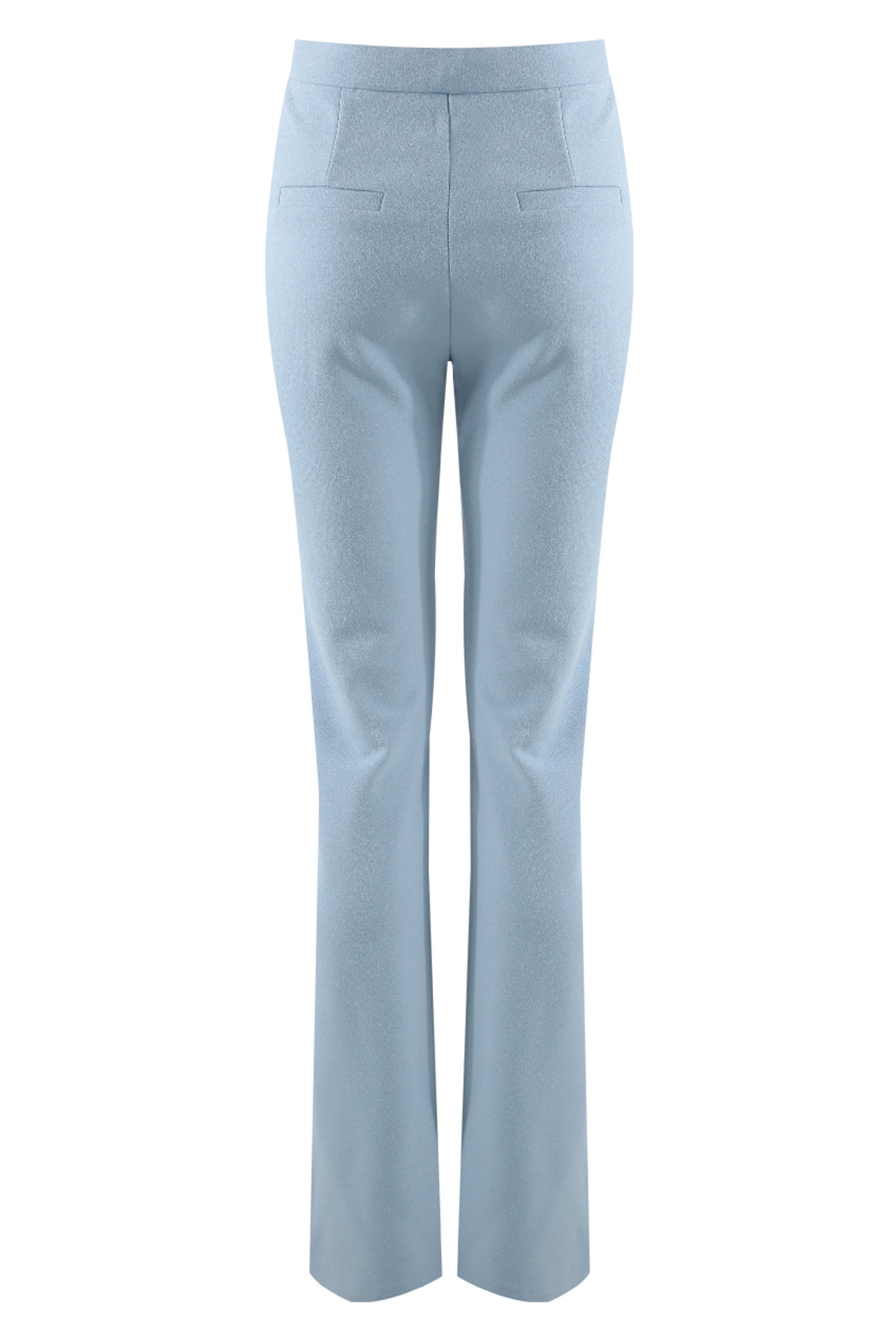 Billie Blue Tailored High Waist Flare Trousers