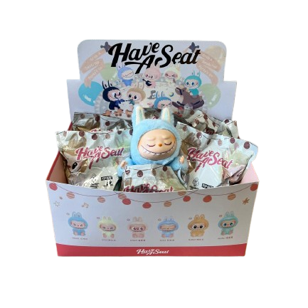 Labubu Have A Seat Vinyl Plush Blind Box of 6 (Multipack)