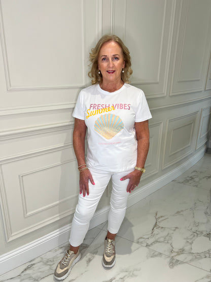 Lia Graphic Summer T-Shirt