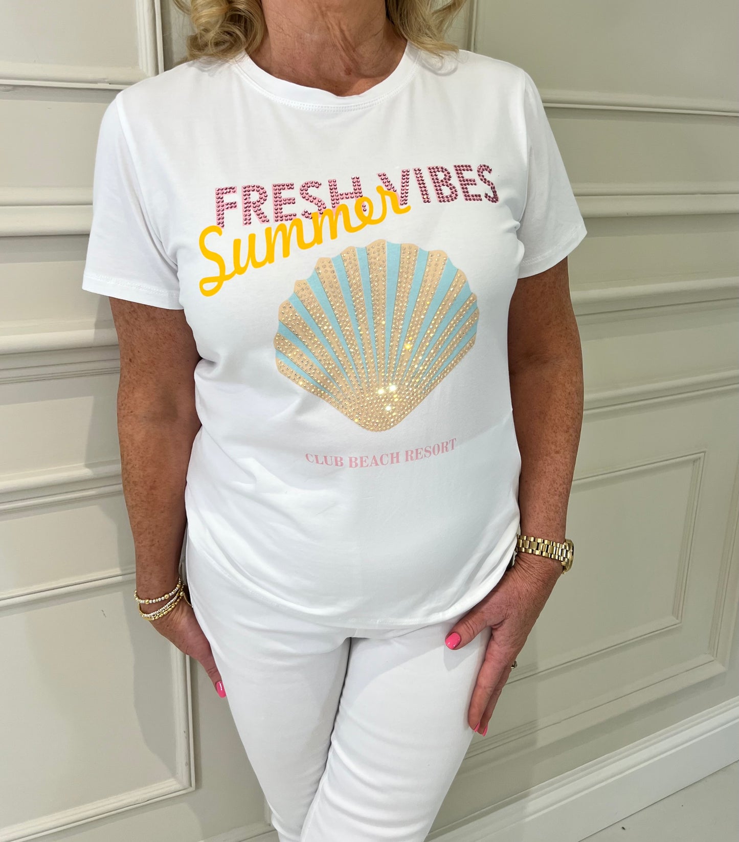 Lia Graphic Summer T-Shirt